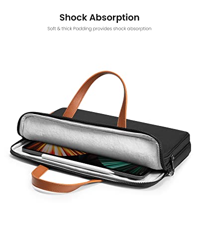 Tomtoc Protective Tablet Carrying Bag For 12.9-Inch Ipad Pro 6Th/5Th/4Th/3Rd Gen With Magic Keyboard/Smart Keyboard Folio, 13-Inch Macbook Air/Pro M2/M1, Water-Resistant Shockproof Accessory Case #TOP4