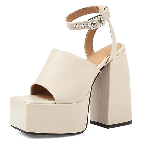 Chaussures pour femme mode gothique avec bride cheville et talon haut Lizoleor