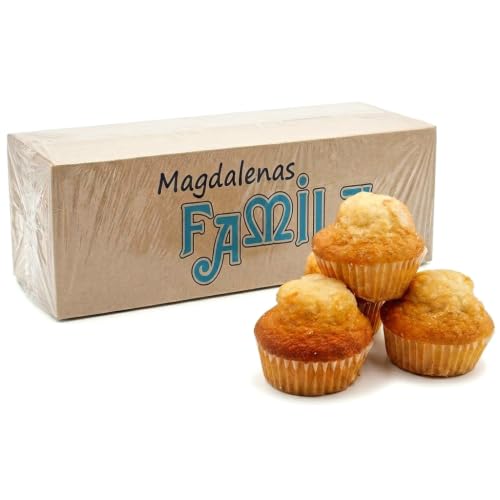 Magdalenas Caseras Sabor Original 20 Unidades Envueltas Individualmente