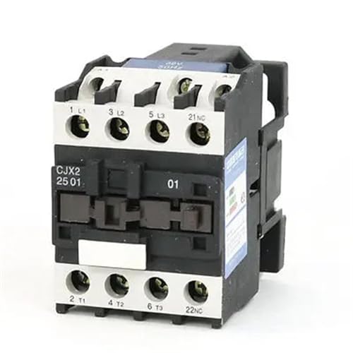 Contacteur AC CJX2-2510 avec bobine 36V 25A et contact auxiliaire 1NC