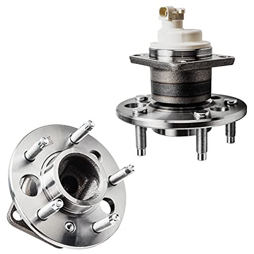 Image of Detroit Axle - 2pc Rear Wheel Bearing Hubs for 2004-2005 Buick Century