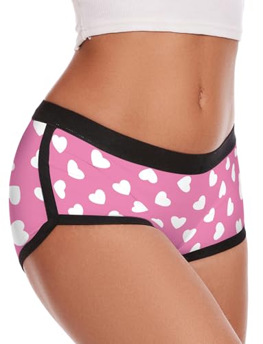 Image of Aueyan Womens Boyshorts Panties Stretchy Boxer Briefs Novelty Lounge Sleep Shorts