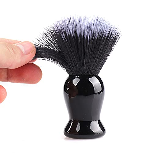 Designer Makeup Black-Hair Color Abs Plastic Handle Shaving Foam Hit- The Nylon Brush Hu Men Caretwo-Color Nylon Wire, Abs Handleuse A Shaving Brush With Shaving Soap/Make A Rich-Latherafter Bathing, #TOP4