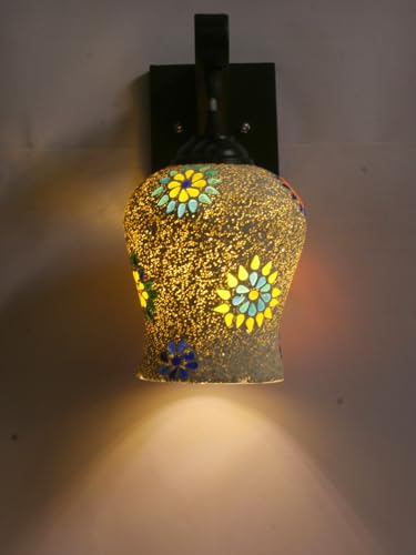 Image of Modern Decorative Designer Wall Light Industries for Living Room, Bedroom, Bedside, and Decorative Lighting Indoor Use, Bulb Not Included (borka, 4)