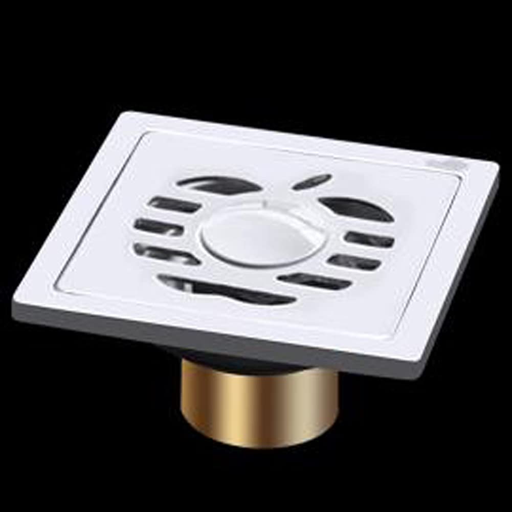 Drenaje de ducha cuadrado en acero inoxidable invisible para baño moderno