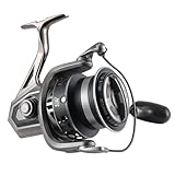 GARRET Spinning Reel, 8000/10000/12000 Aluminum Frame Surf Fishing Reels, Carbon Fiber 55LB Power Drag, Heavy Long Casting Inshore Saltwater & Offshore Saltwater Freshwater Fish Reel