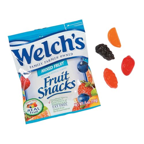 WELCH‘S Fruit Snacks Mixed Fruit, 250 Count WELCH‘S Fruit Snacks Mixed Fruit, 250 Count