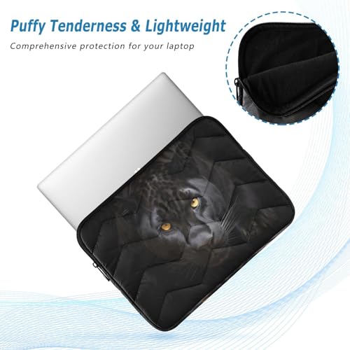 Funda para Laptop Negra Leopardo para 13-14 Pulgadas miniatura 5
