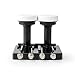 Produktbild LNB - Quad Monoblock 4,3 ° - Ausgangsanschluss: 4X F-Connector - Rauschmaß Bereich: 0.85 dB - Konversionsgewinn: 52-67 dB - Weiss - Astra1+ / Astra3