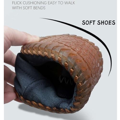 Mens Loafer Shoes | Light-Weight Driving Shoes | Easy Slip On & Off Design | Fashin Casual Walking Shoes2