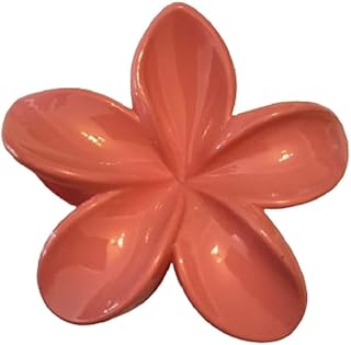 مشبك شعر على شكل زهرة الياسمين فوشيا