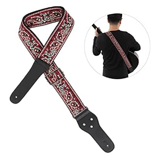 Bande de guitare, bonne décoration bande de basse durable avec protection antidérapante pour instruments à cordes Gris… - Les Beatles, Paul McCartney, John Lennon, RIngo Starr, George Harrison Bande de guitare, bonne décoration bande de basse durable avec protection antidérapante pour instruments à cordes Gris… – Image 2