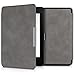 Produktbild kwmobile Hülle kompatibel mit Amazon Kindle Paperwhite (10. Gen - 2018) - Kunstleder eReader Schutzhülle Cover Case - Grau