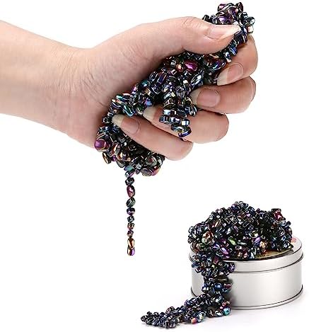 550PCS Colourful Ferrite Crags Desk Toys for Office, Like Putty, Satisfying Fidget Toys for Adults (550 PCS)