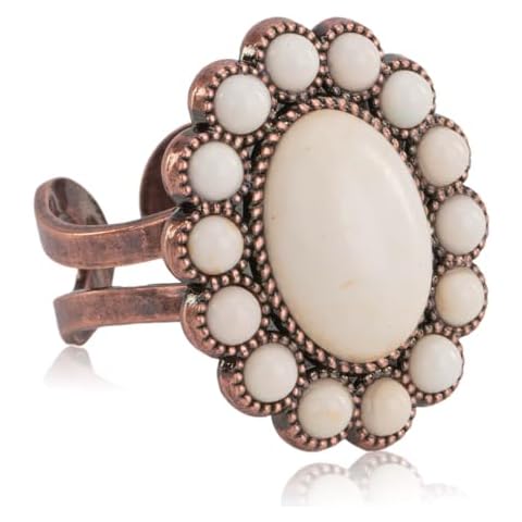 Montana West Bohemian Turquoise Cuff Ring Cover