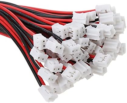 10 Sets Mini Micro Jst 2.0 Ph 2-Pin Connector Plug Male With 150mm Cable & Female