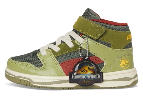 PUMA Unisex-Child Rebound Layup Mid Jurassic World Hook and Loop Shoes Sneaker4