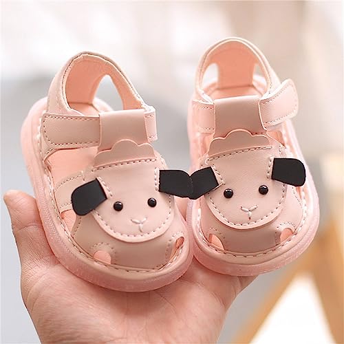 girls sandal size 6 LED Light Shoes Breathable Shoes Open Toe Sandals Baby Softshoe Sandals For Unisex 0 To 183