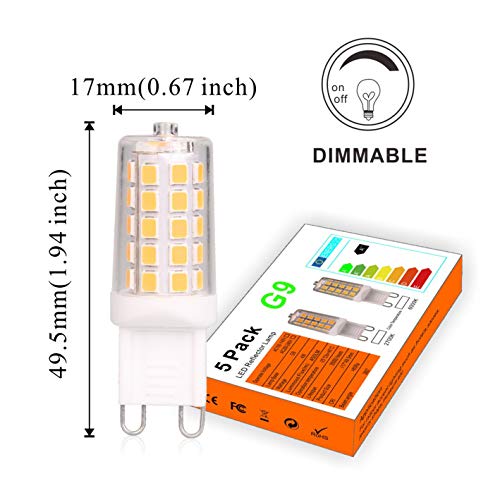 Baoming BM-DG92700K5PCS-A G9 Led Bulb Dimmable 4W thumb #4