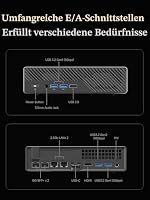 MINIS FORUM MS-A2 Mini PC, AMD Ryzen 9 8945HX (16C/32T bis 5,4 GHz, 64 MB Cache), PCIe x16, 8K Triple Display (HDMI + 2X USB-C), 2X 10G SFP+, 2X 2,5G LAN, 3X M.2, ohne RAM/SSD – Ansicht 4