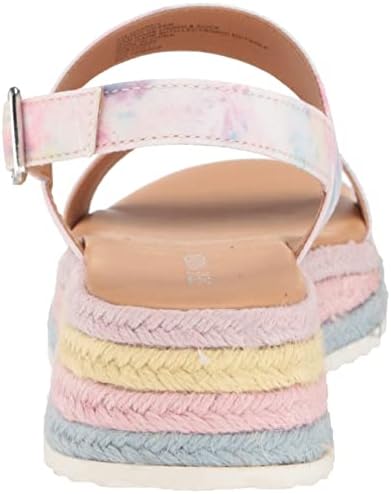 Steve Madden Girls Shoes Girls Marny Wedge Sandal, Tie Dye, 3 Little Kid | Image 2