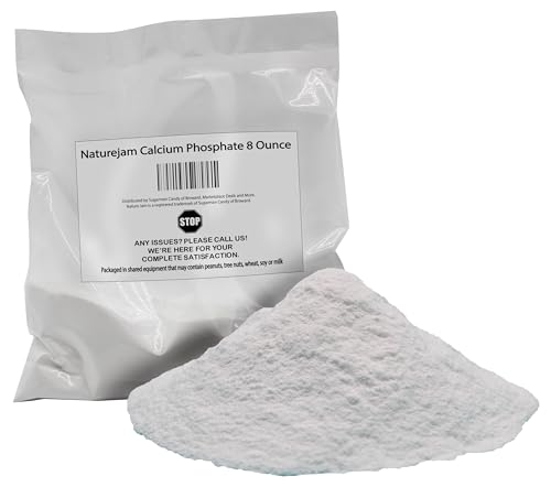 Naturejam Calcium Phosphate 8 Ounce-Food Grade-Mixture of monocalcium Phosphate and Calcium Acid Pyrophosphate