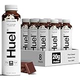 Huel Ready-to-drink Meal, Chocolate Protein Drink, 8 x 500ml Bottles, Protein Shakes, Pre-Portioned Meal, 20g of Protein per Bottle, Rich in Essential Vitamins, Minerals, Meal Replacement Shake