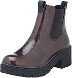 Tom Tailor Damen 2196706 Stiefelette, Bordo, 38 EU