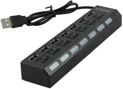 Perfect Dealz 7 Ports HUB High Speed USB 2.0 Hub