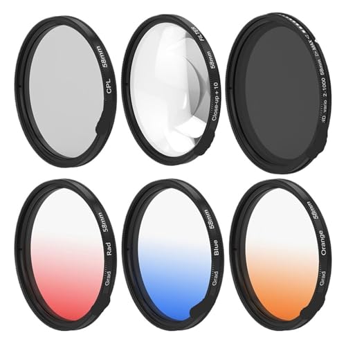 Filtro de densidad neutra variable para fotografía de paisajes nítidos con cámaras Canon 2