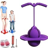 2026 Neu Pogo Sprungball FüR Kinder Und Erwachsene, Pogo Ball Mit Griff, HüPfspielzeug, Outdoor...