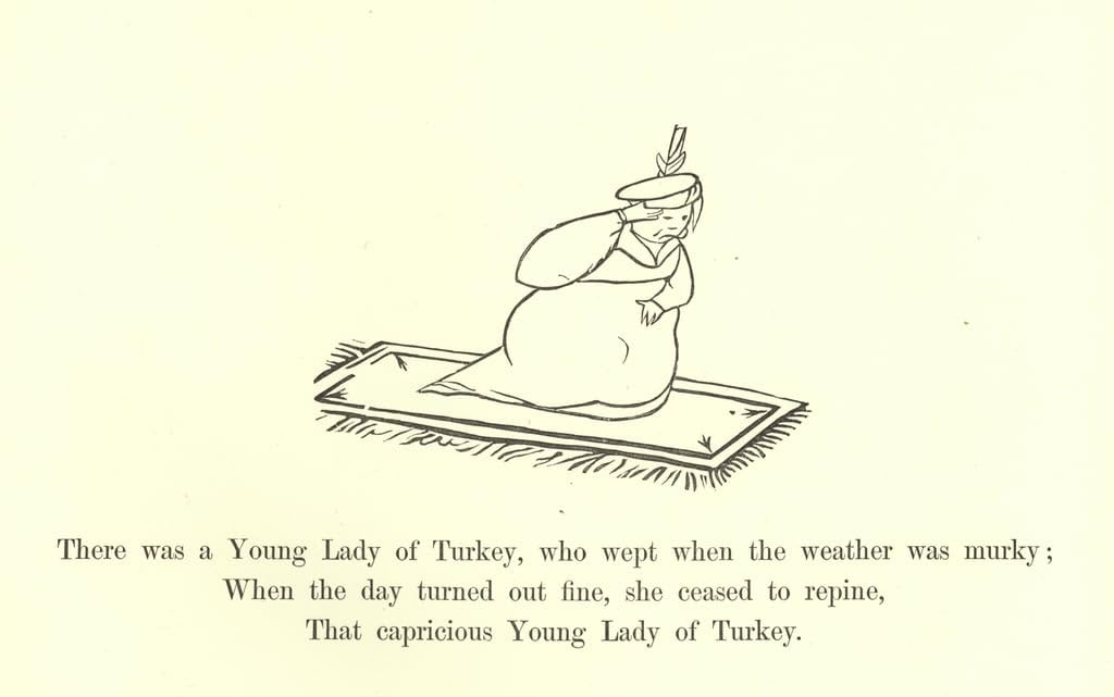 Cuadro en lienzo Edward Lear de 60x90cm para decoración de paredes de oficina 5