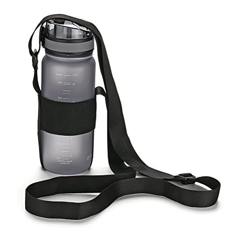 Water Bottle Carrier With Adjustable Shoulder Strap,Perfect For Daily Walking,Biking, Hiking,Going To The Beach And Outdoor Events Cover