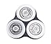 SH90 Testine di rasatura compatibili con Phi-lips Norelco Series 9000 rasoio elettrico da uomo con spazzola di pulizia Poweka