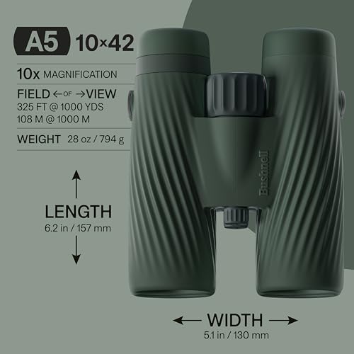 Bushnell A5 10x42 Binoculars Cilantro Green by Bushnell - Used condition - Image 2