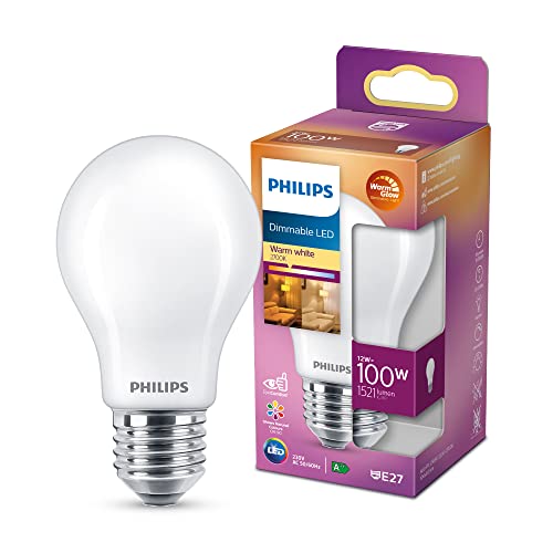 Preisvergleich Produktbild Philips LED Classic E27 WarmGlow Lampe, 100W, dimmbar, warmweiß
