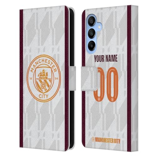 Coque Samsung Galaxy A16 5G Manchester City étui cuir rabat portefeuille FC