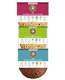GESUNDER SNACK: Eine natürlich hohe Menge an Proteinen (Eiweiß) sowie viele wertvolle Ballaststoffe machen die eat Cookies zu den perfekten süßen Snacks oder auch Fitness Snacks