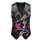 Photo Gallery gilet uomo gothic steampunk gilet con fiori stampa vest vittoriana palazzo abito rinascimento panciotto con bottoni tunica gotico medievale senza maniche vest smoking uniform costume da gentiluomo Photo Gallery gilet uomo gothic steampunk gilet con fiori stampa vest vittoriana palazzo abito rinascimento panciotto con bottoni tunica gotico medievale senza maniche vest smoking uniform costume da gentiluomo