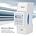 XTM35S 220V 15 (60) A 1-fase 2-hilos Medidor de Electricidad Digital para...