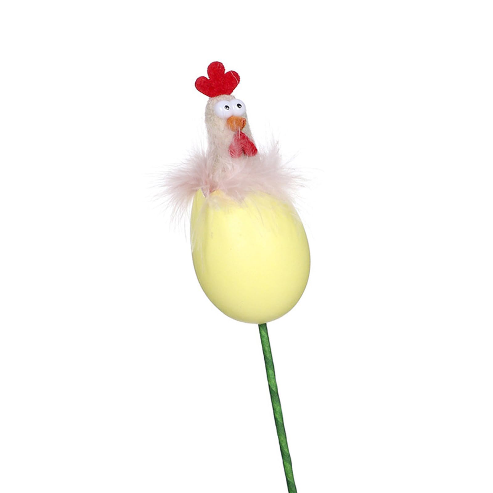 Jazuaiao Simulated Rooster Eggs Ornament Artificial Easters Bouquet Furnishing Decoration Decorative Picks Accessories Easters Chick Decoration