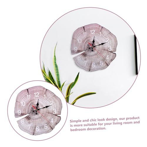 Horloge murale bois Cabilock simple creative suspendre decoration maison - 4