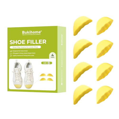 Image of Shoe Filler for Too Big Shoes - 4 Pairs Shoe Cushion Inserts for Flats