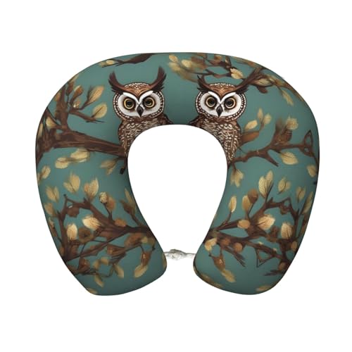 Almohada cervical de espuma viscoelástica para viaje miniatura 1