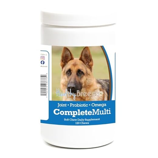 Healthy Breeds German Shepherd All in One Multivitamin Soft Chew 120 Count