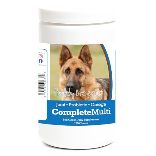 Image of Healthy Breeds German Shepherd All in One Multivitamin Soft Chew 120 Count