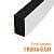 LBG Products Window Air Conditioner Foam Strip Insulation,2 Inch Wide X 1 Inch Thick,Windows AC Foams Sealer with High Resilience Adhesive Weatherseal Tape,6.5 Feet Long x 1 Roll