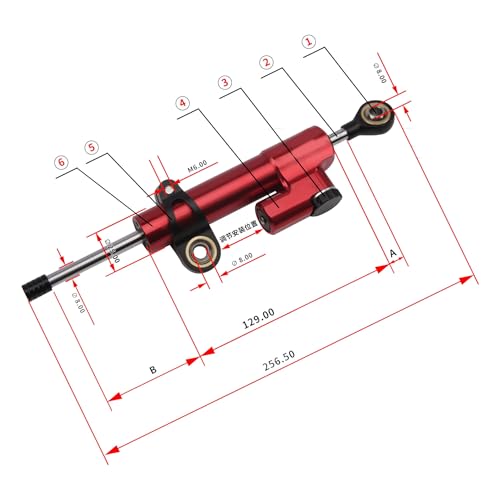 Support d'amortisseur de stabilisation pour moto évitant les vibrations Suzuki