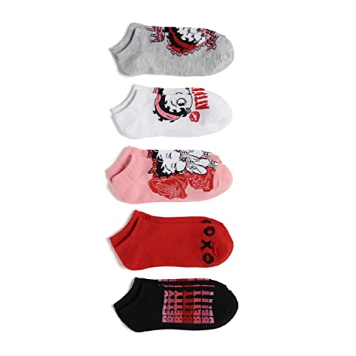 Calcetines Betty Boop de mujer pack de 5 medias de algodón 4
