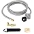 12 Feet Propane Regulator with Hose, QCC1 Gas Grill Regulator and Hose to 3/8'' Connect Fitting, with Adapter for 17" 22" 28" 36" Blackstone Griddle and LP Gas Grill Heater and Fire Pit Table Stove